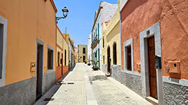 Stradina del villaggio di Agüimes