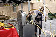 Spremuta di canna da zucchero a Teror