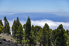 La Gomera dal crinale della Ruta de los Volcanes