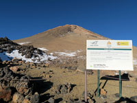 La vetta dal mirador de la Fortaleza