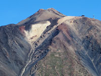 Il cono sommitale del Teide