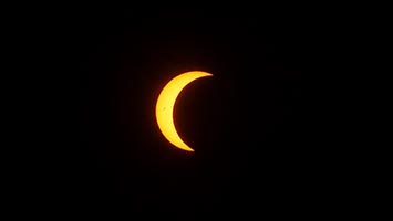 La luna copre il sole