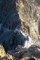 In arrampicata sulla cresta