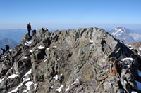 La vetta del Piz Bernina - 4050 m