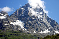 Il Cervino in estate
