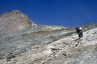 Salendo la cresta dell'Hörnli 2