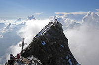 La cima svizzera dalla cima italiana