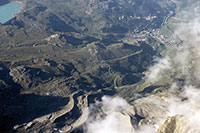 Cervinia della vetta del Cervino
