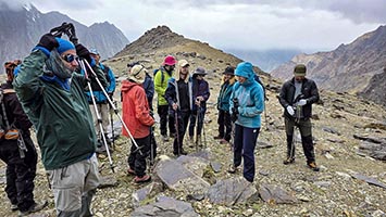 Группа Ак-Сай на первом плато - Il gruppo Ak-Sai al primo plateau