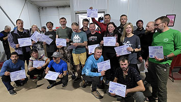 Сертификаты о восхождении на вершину с 25 июля в базовом лагере - I certificati di vetta del 25 luglio al campo base