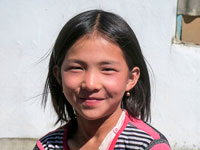 Bambina a Karakul
