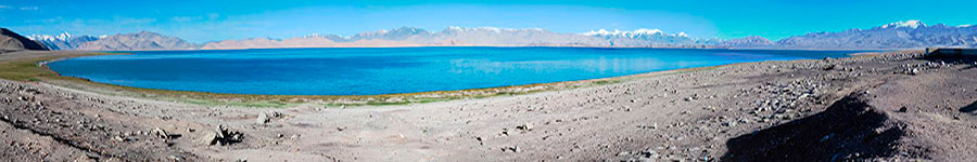 Il lago di Karakul, 3960 m