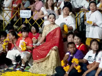 La ragina della festa di Navaratri