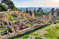 Resti di case cartaginesi a Tunisi