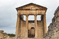 Il tempio capitolino di Dougga 