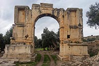 L'arco di Alessandro Severo a Dougga