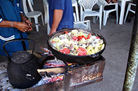 Asghabat - Il mercato - ristorante