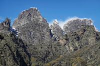 Le cime Elena e Moebius