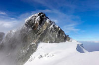 La cima Alexandra, 5091 m
