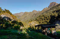 La Guy Yeoman Hut, 3505 m