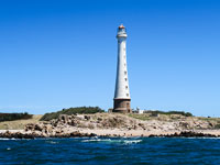 Il faro dell'isola de los lobos