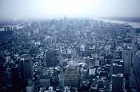 Manhattan dall'Observation deck della Torre sud