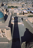 Bukhara - Ombra del Minareto di Kalon