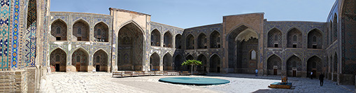 Samarcanda - Madrasa Sher Dor - cortile interno