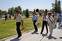 Shakhrisabz - Musici a un matrimonio