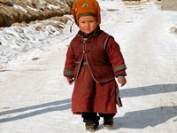 Bambina a Padum