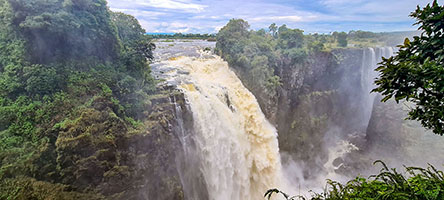 La cataratta più a ovest delle cascate Vittoria 1