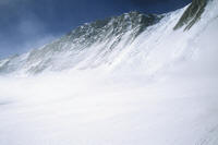 Costeggiando l'headwall