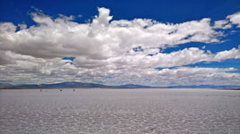 Il salar di Salinas Grandes a 3800 m slm