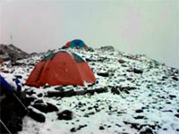 Neve al campo base