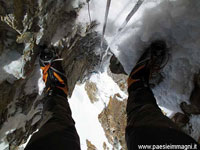 Giuseppe on Bill Chimney - 6500m
