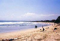 La spiaggia di Kuta