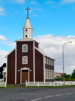 La chiesa di Eyrarbakki