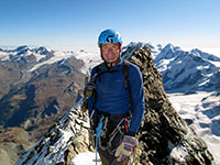 Giuseppe in vetta al Cervino
