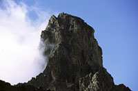 Dettaglio della vetta della Nelion