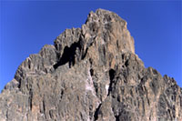 Particolare della punta Nelion