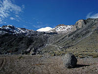 La vetta vista da Piedra Grande