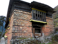 Il gompa di Olangjungchola
