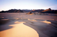 Tramonto guardando l'adrar Chiriet
