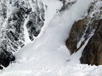 Fronte di una valanga