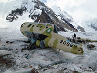 Carcassa dell'elicottero