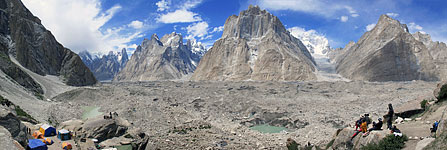 Il Baltoro e le sue cattedrali da Urdukas