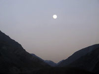 Chiaro di luna sulla KKH