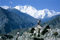 Punto panoramico sul Nanga Parbat lungo la KKH