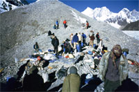 Sito del campo base, 5156 m