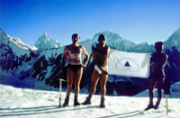 Al passo di Gondoghoro 5628 m